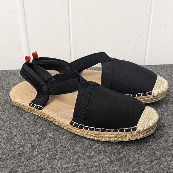 Seastar Seafarer Slingback Black Sandals Size 8 Women - Picture 2 of 11